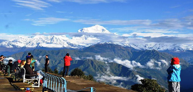 Himalaya - Ansicht von Poon Hill -  himaland.com